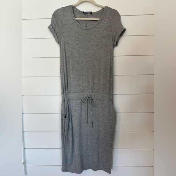 Brigitte Brianna Sexy Modest Baseball tee dress - Picture 3 of 4